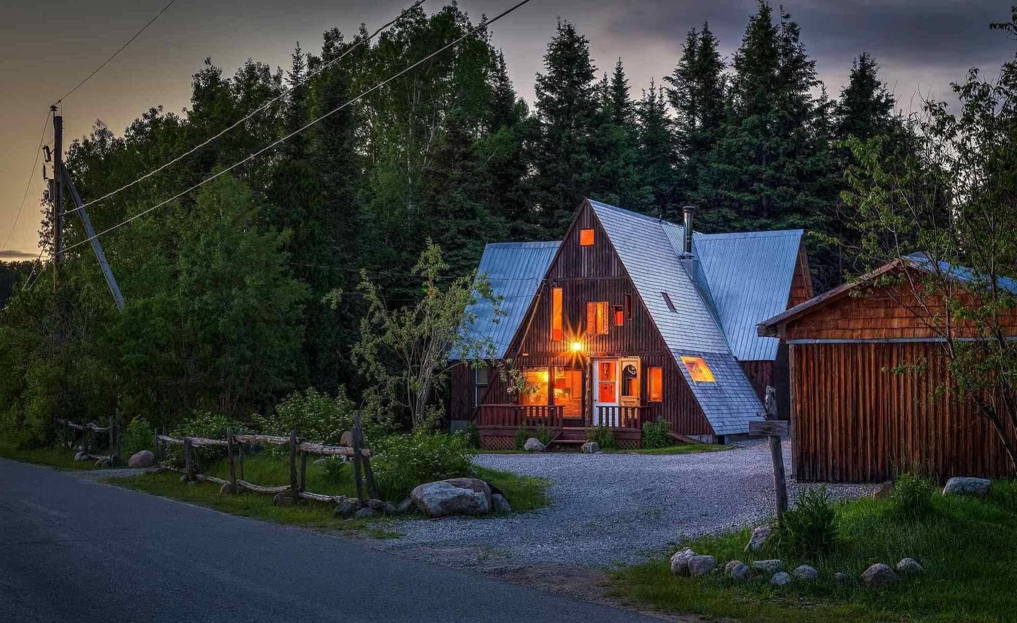 Hostel Au Sommet Du Fjord Sacre-Coeur Exteriér fotografie